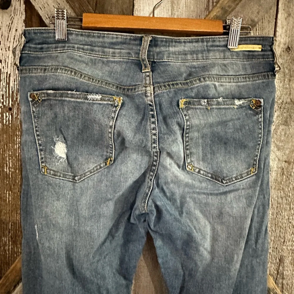 Anthropologie Pilcro and the Letterpress copper bottom distressed jeans. - Picture 11 of 11